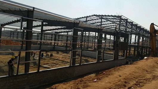 雨天進行鋼結構施工，必須要注意以下幾點